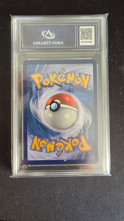Carte Pokémon Gradée Collect Aura Méga-Lockpin ex 10 128/084 - arrière