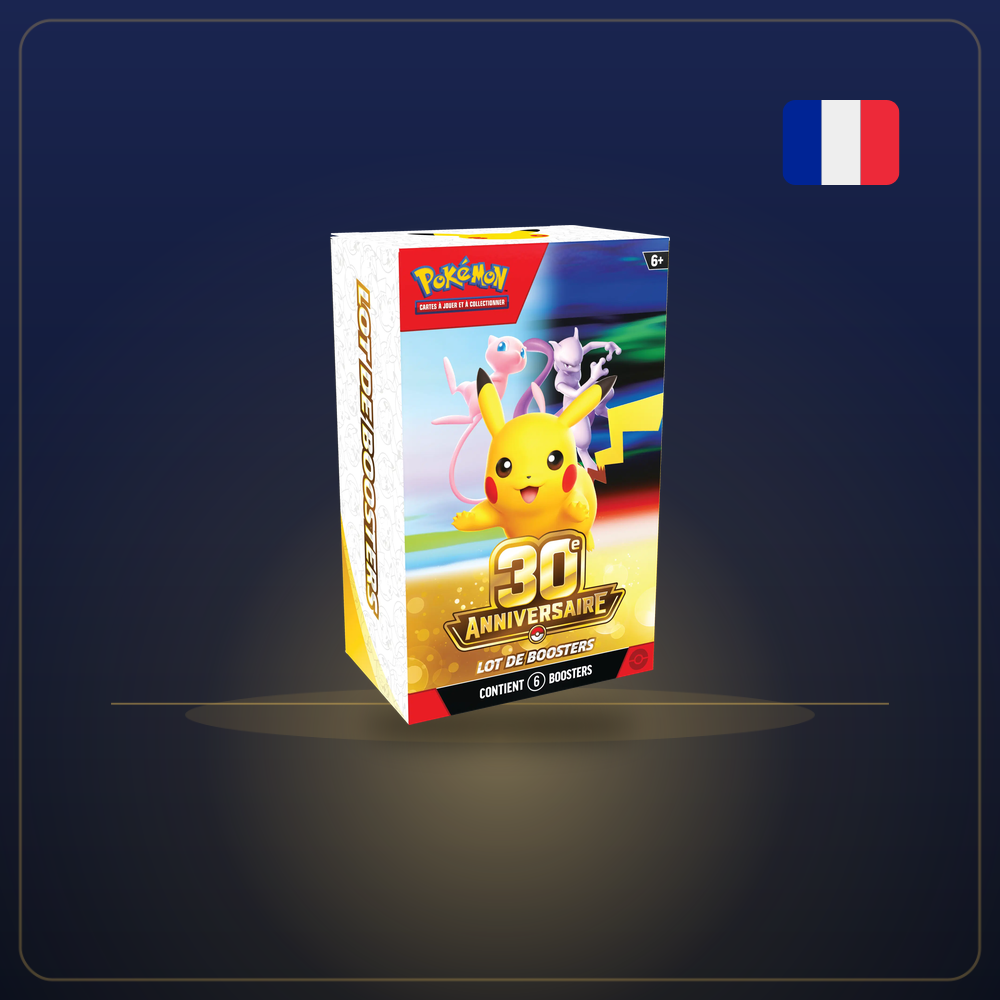 Lot de Boosters (Bundle) Pokémon 30e Anniversaire