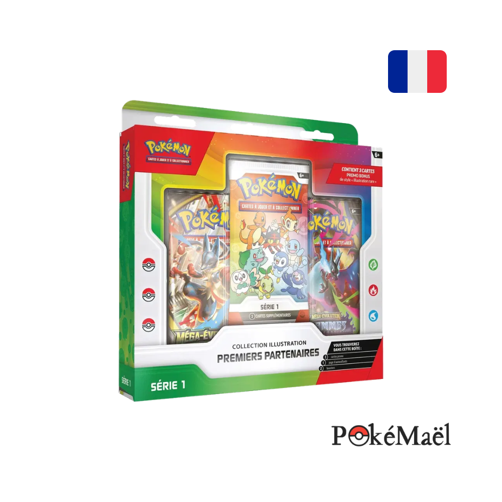 (précommande) Pack Collection Illustration Premiers Partenaires – Série 1 [FR]