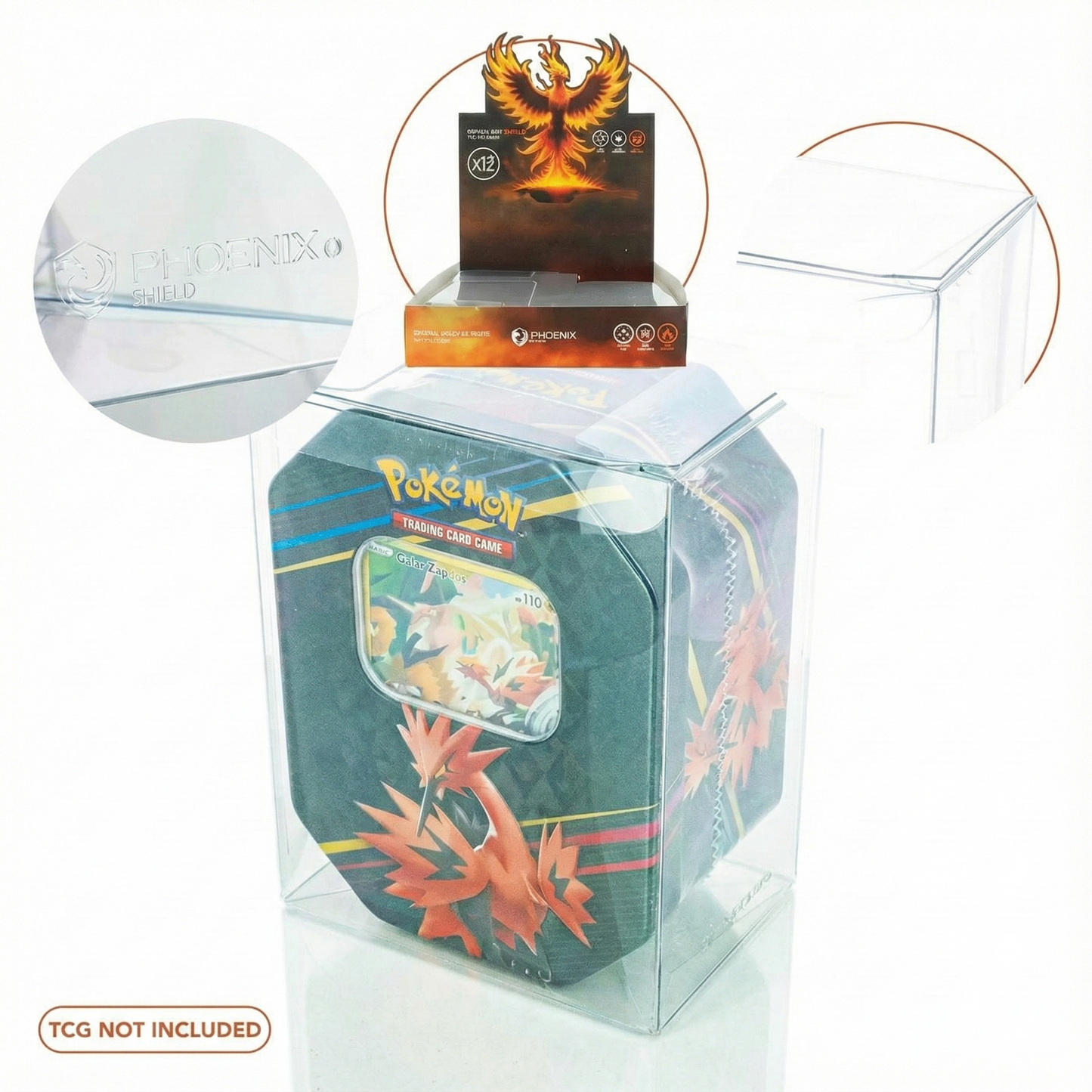 Phoenix Shield – Cristal Box "Ultimate" pour Pokébox
