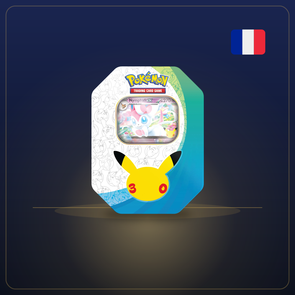 Pokébox Nymphali-ex Pokémon 30e Anniversaire