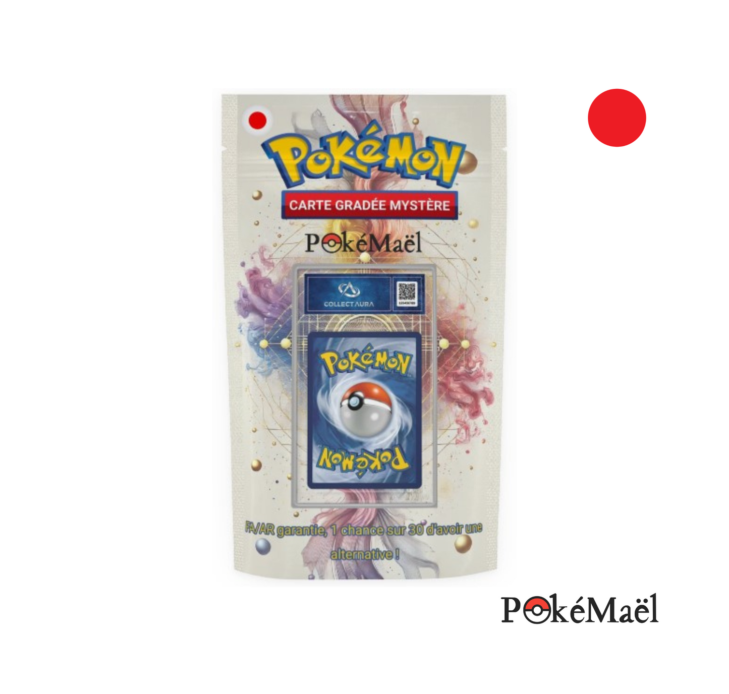Lot de 50 Carte Gradée Pokémon Mystère Japonaise