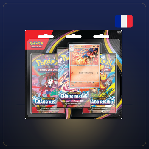 Tripack Pokémon Chaos Ascendant ME4 (FR)