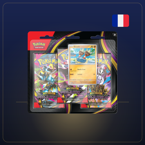 [Précommande] Tripacks Pokémon ME5 Nuit Noire (FR)
