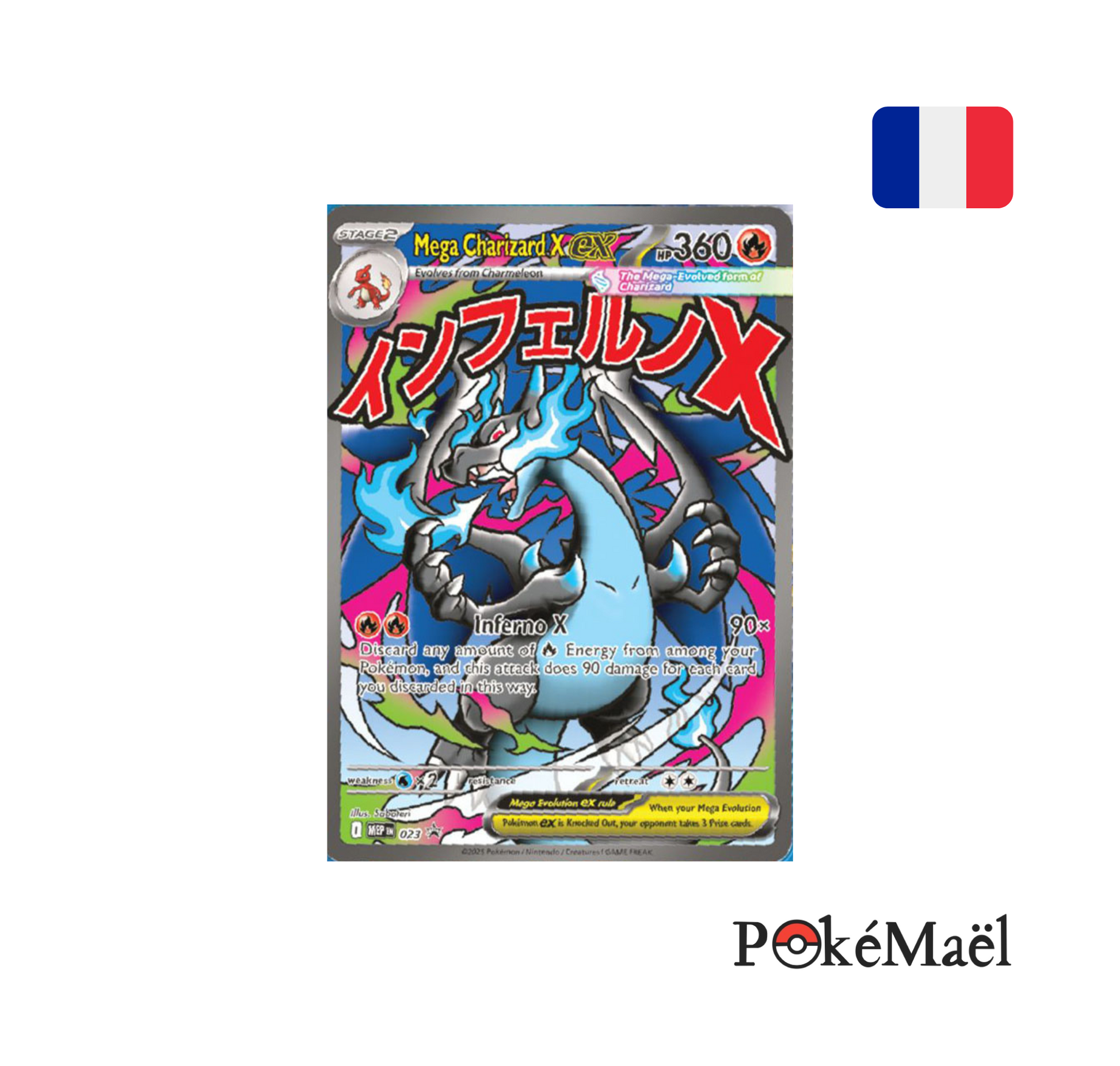 [précommande] UPC / Coffret Ultra Premium Méga-Dracaufeu X (FR).