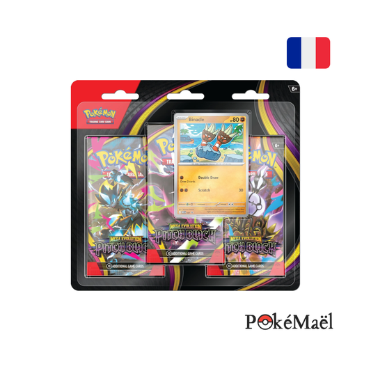 [Précommande] Tripacks Pokémon ME5 Nuit Noire (FR)