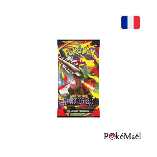 [Précommande] Booster sous blister Pokémon ME5 Nuit Noire (FR)