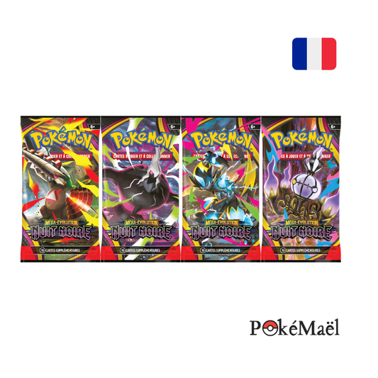 [Précommande] Booster sous blister Pokémon ME5 Nuit Noire (FR)
