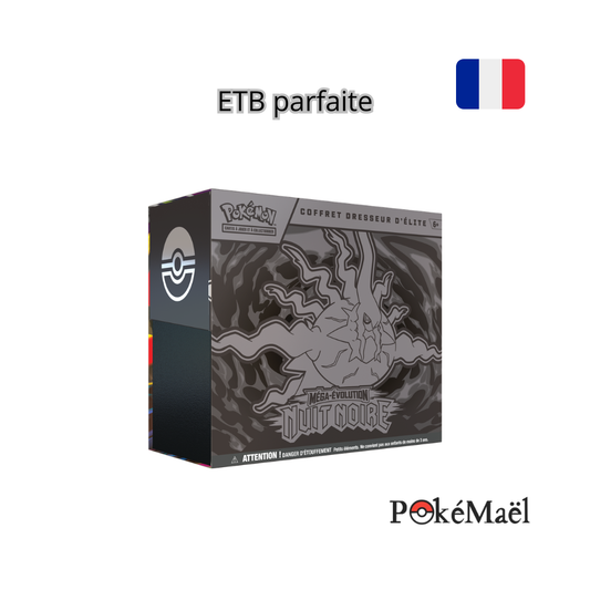 [Précommande] ETB / coffret dresseur d'élite parfait Pokémon ME5 Nuit Noire (FR)
