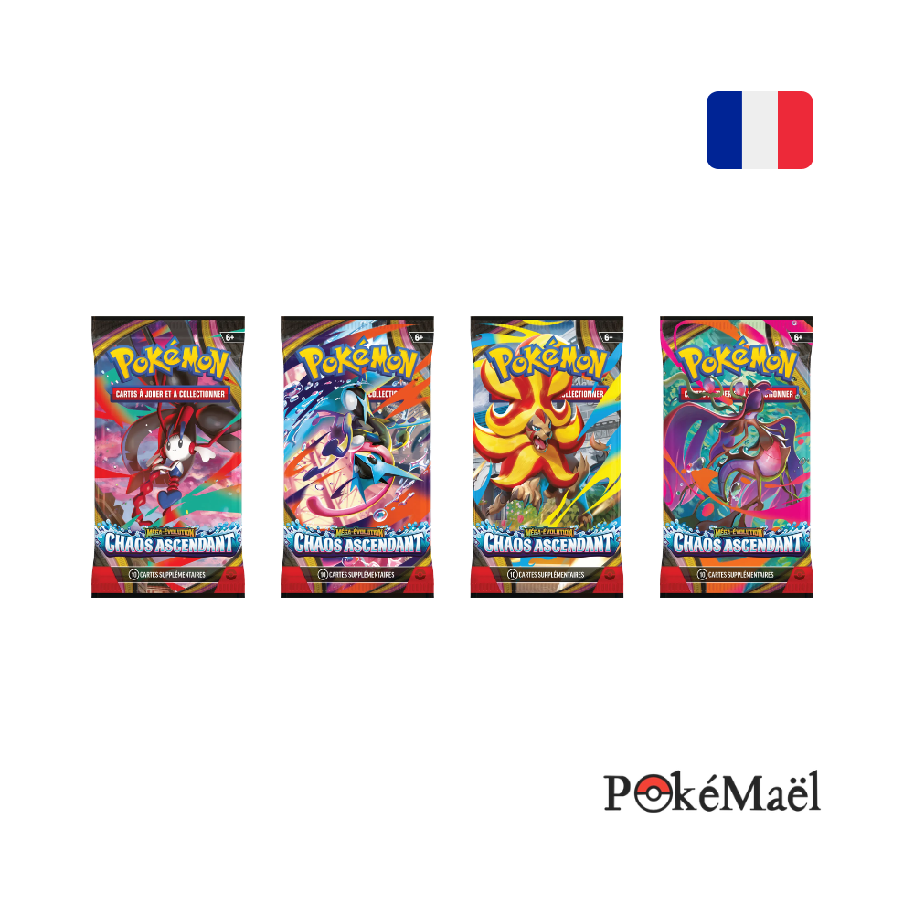 [précommande] Booster Pokémon Chaos Ascendant ME4 (FR)