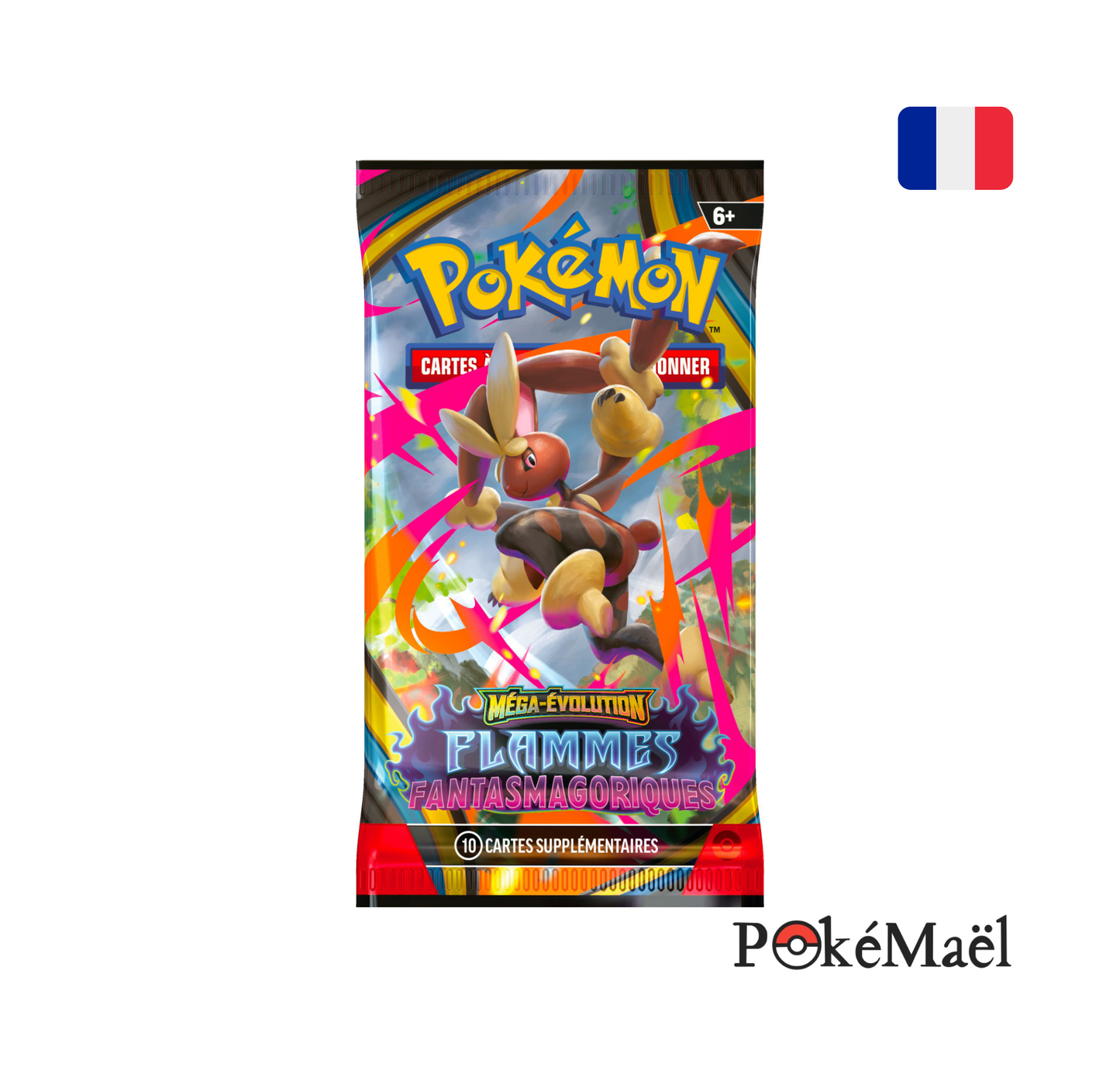 [précommande] Booster sous Blister Pokémon Flammes Fantasmagoriques ME2 (FR)