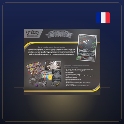 [Précommande] ETB / coffret dresseur d'élite avec défaut Pokémon ME5 Nuit Noire (FR)