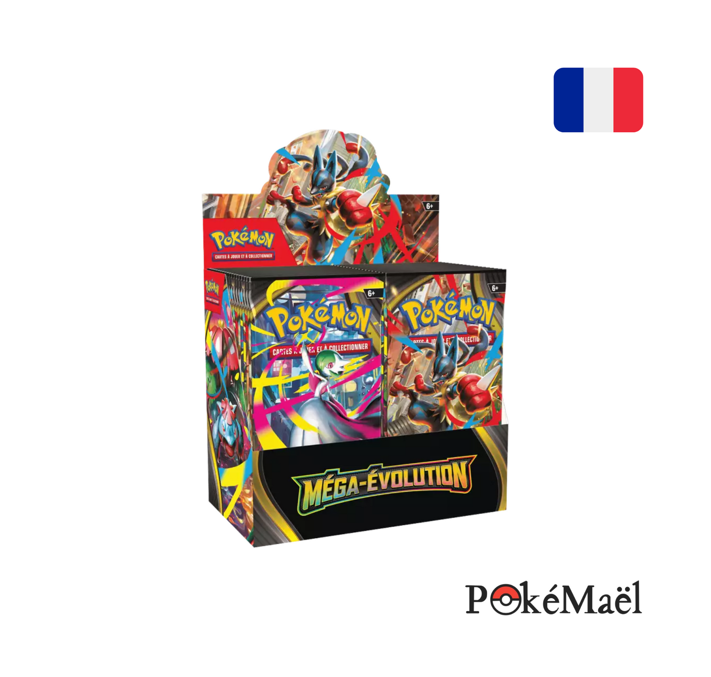 [précommande] Display de 36 Boosters Pokémon Méga-Évolution (FR)