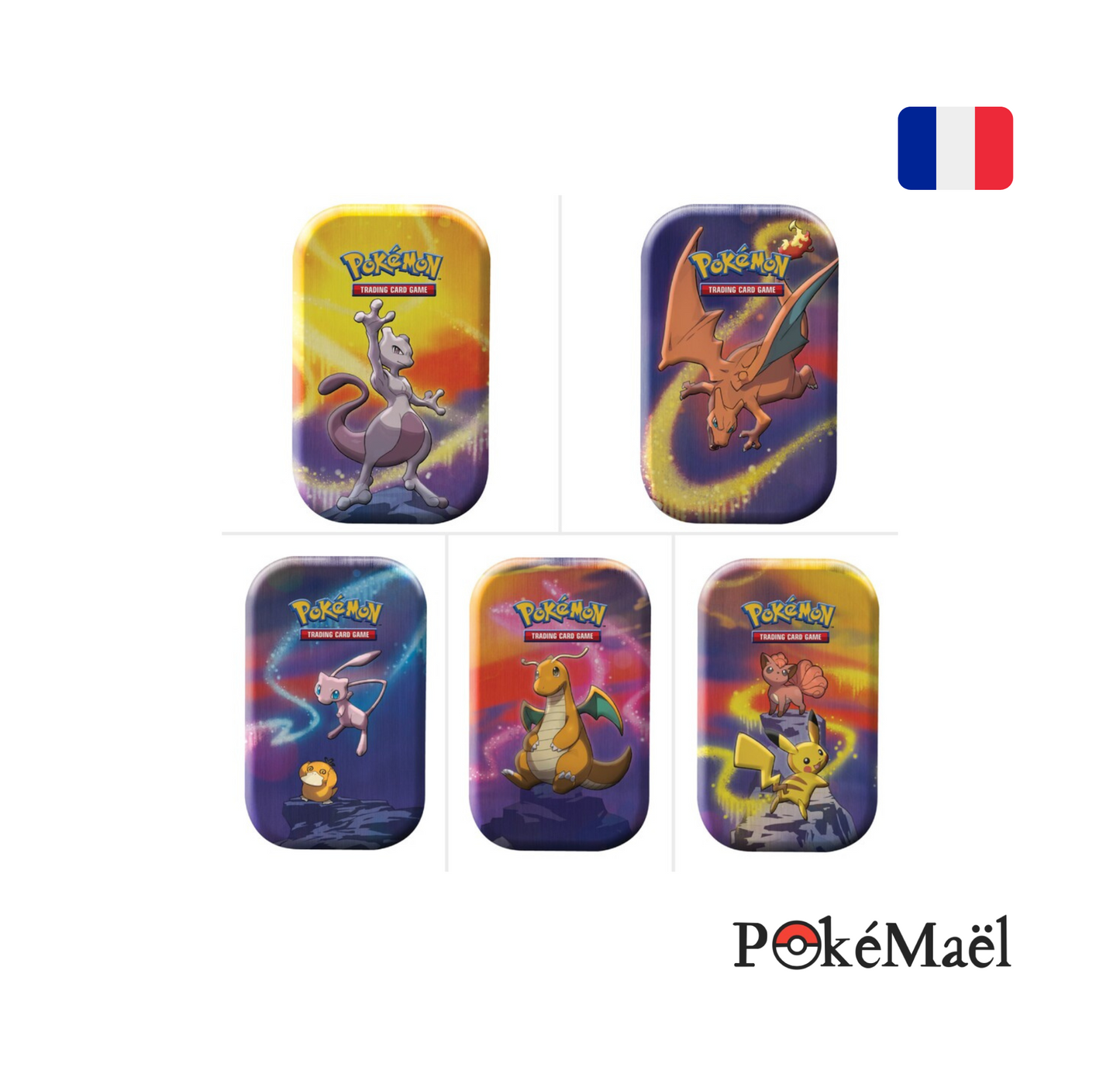 [précommande] Display Scellé de 10 Mini tin Pokémon Puissance de Kanto (Reprint 2025 / FR)