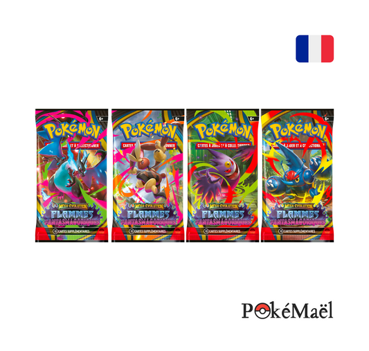 [précommande] Booster sous Blister Pokémon Flammes Fantasmagoriques ME2 (FR)