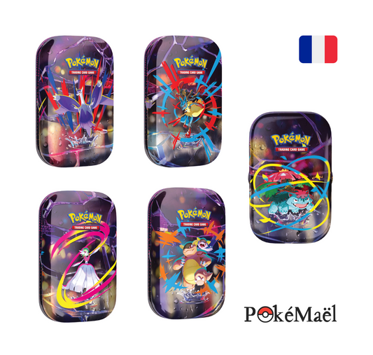[précommande] Display Scellé de 10 Mini Tin Pokémon Méga-Évolution ME01 (FR)