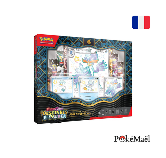 Coffret Pokémon Premium Palmaval EX Destinées de Paldea EV4.5