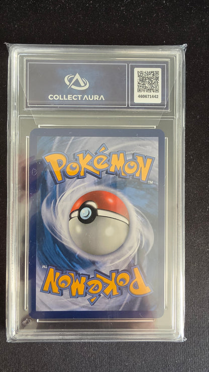 Carte Pokémon Gradée Collect Aura Paume-de-Fer ex 10 154/131 - arrière