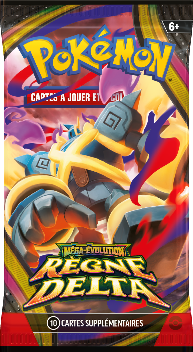 Booster Pokémon ME6 Règne Delta (FR) - artwork Méga-Golemastoc