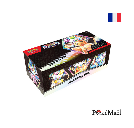 Boîte surprise Pokémon – Évolutions Prismatiques EV8.5 [précommande]