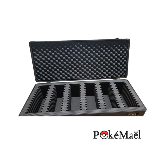 Valise Pour Cartes Gradées - 6 rangées 84 cartes
