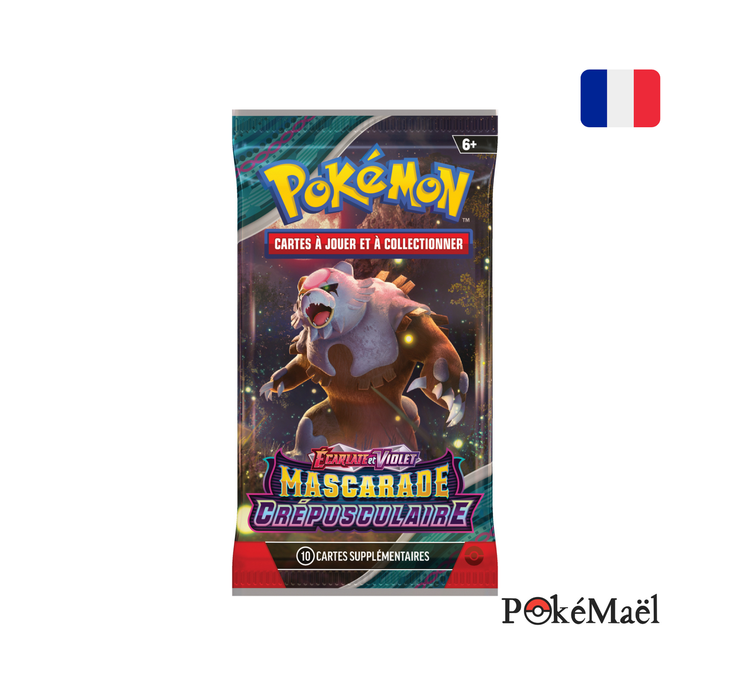 Booster Pokémon Mascarade Crépusculaire - EV6