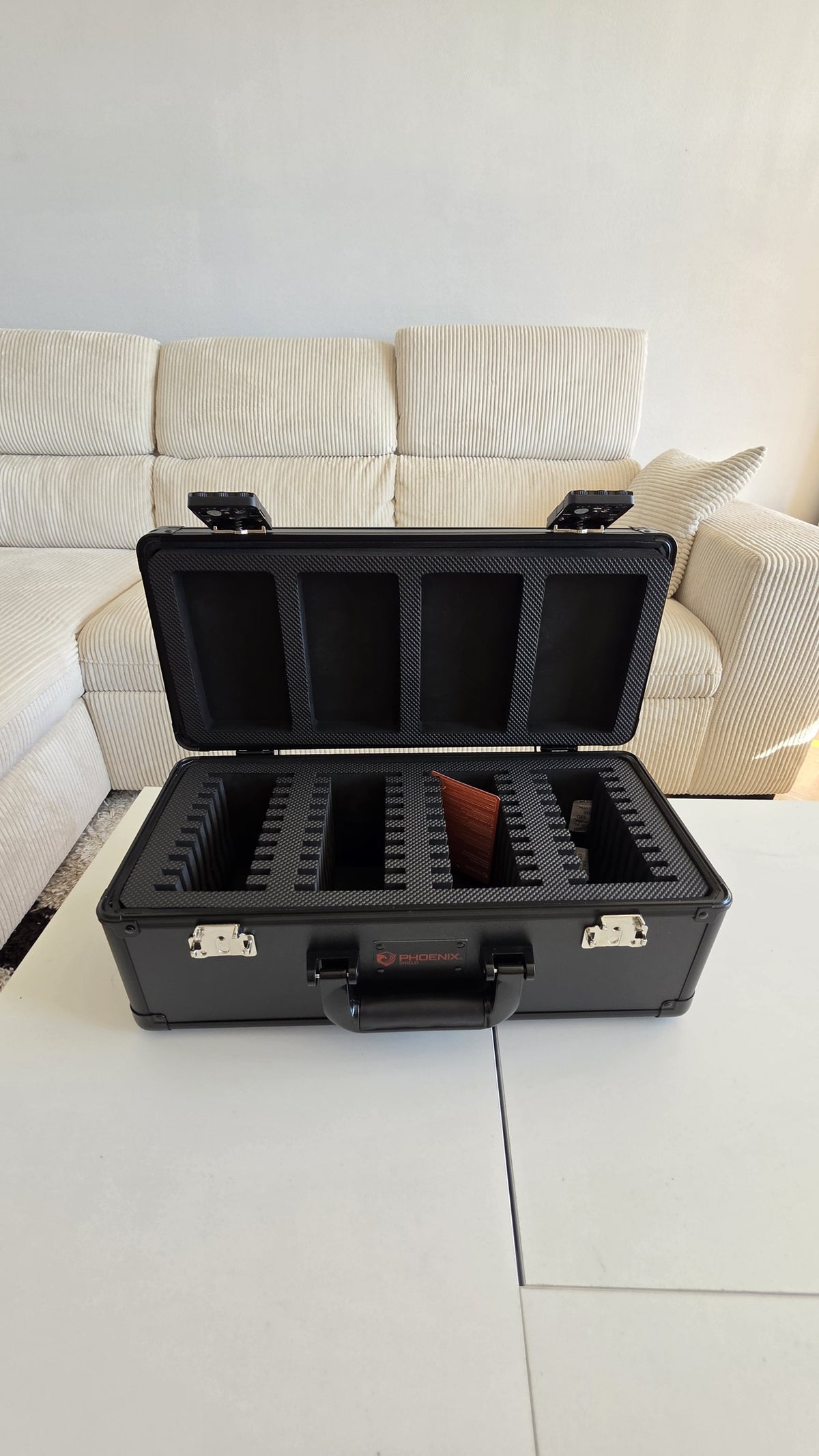 Valise Phoenix Shield PCA ouverte
